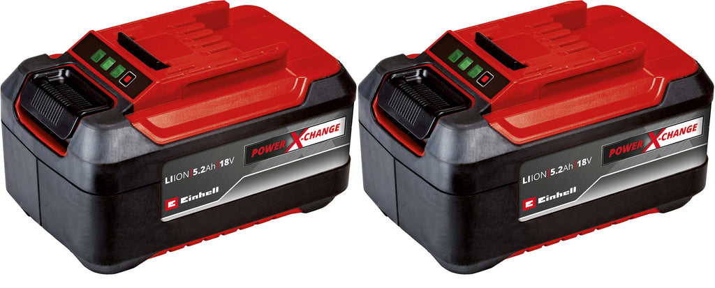 18V Doppelpack Akku 5,2 Ah Power X-Change