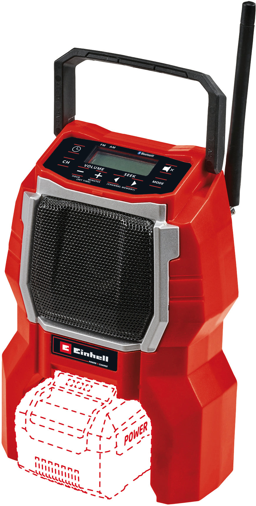 Akku-Radio TC-RA 18 Li BT - Solo, Power X-Change