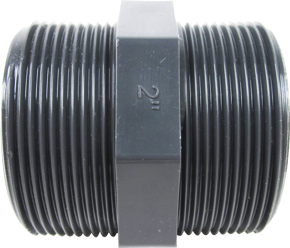PVC-Doppelnippel 2" AG