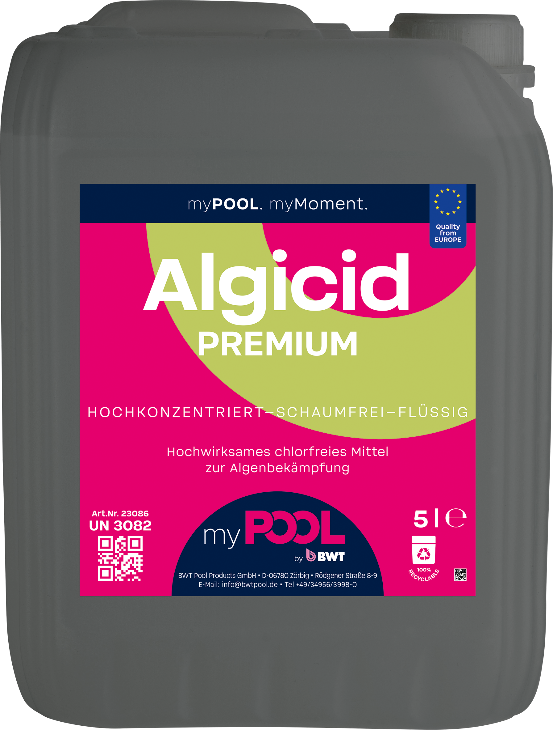 Algicid hochkonzentriert flüssig 5l