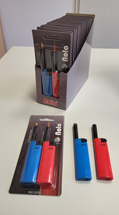 Mini Stabfeuerzeug im 2er Blister