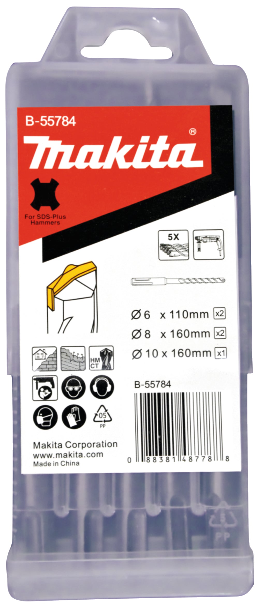 SDS-PLUS Bohrer Set 5-tlg.