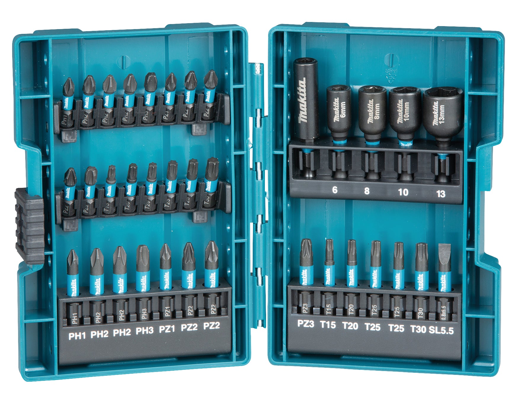 Bit-Set Impact Black 35-tlg. B-66880