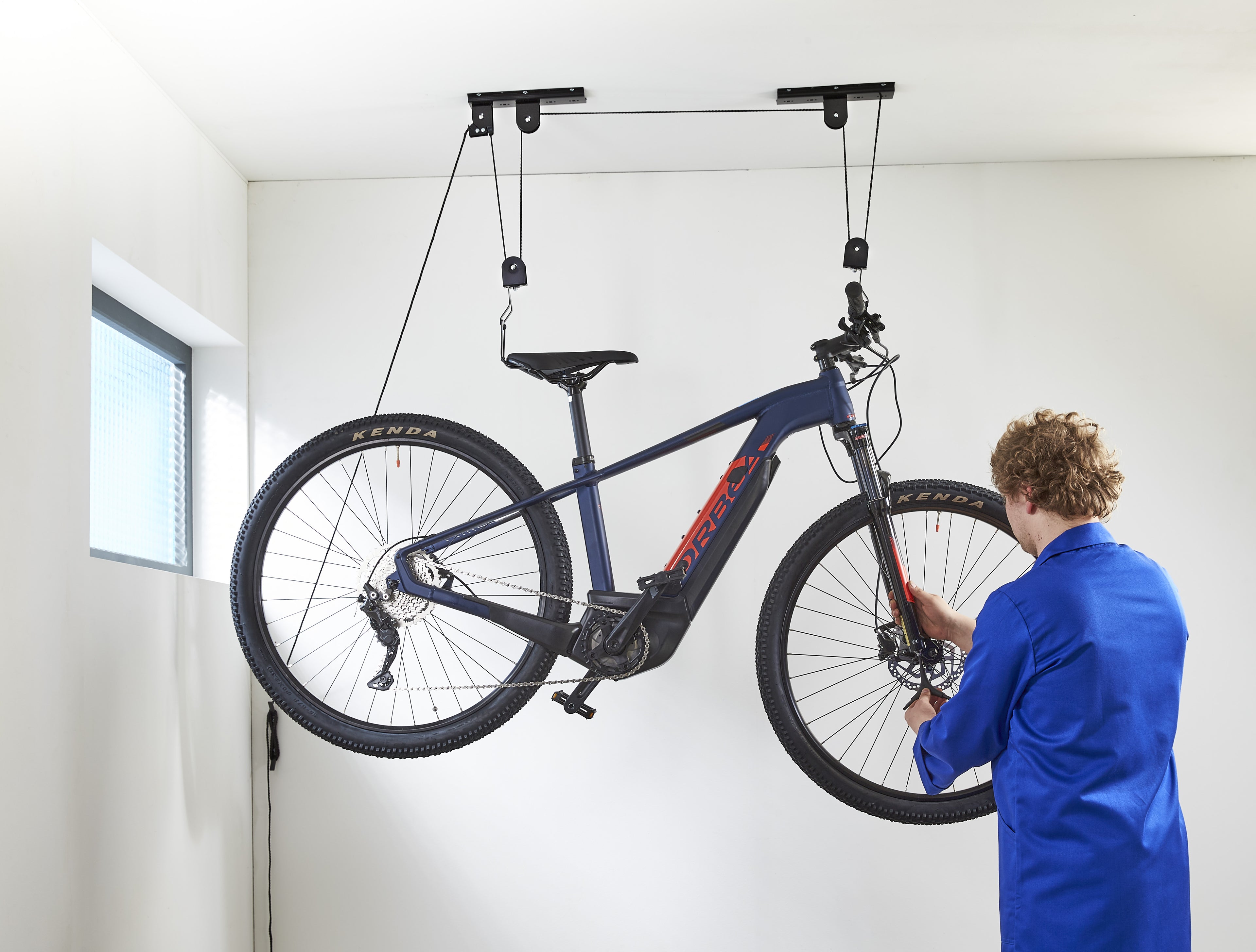 Hebegerät für Fahrrad