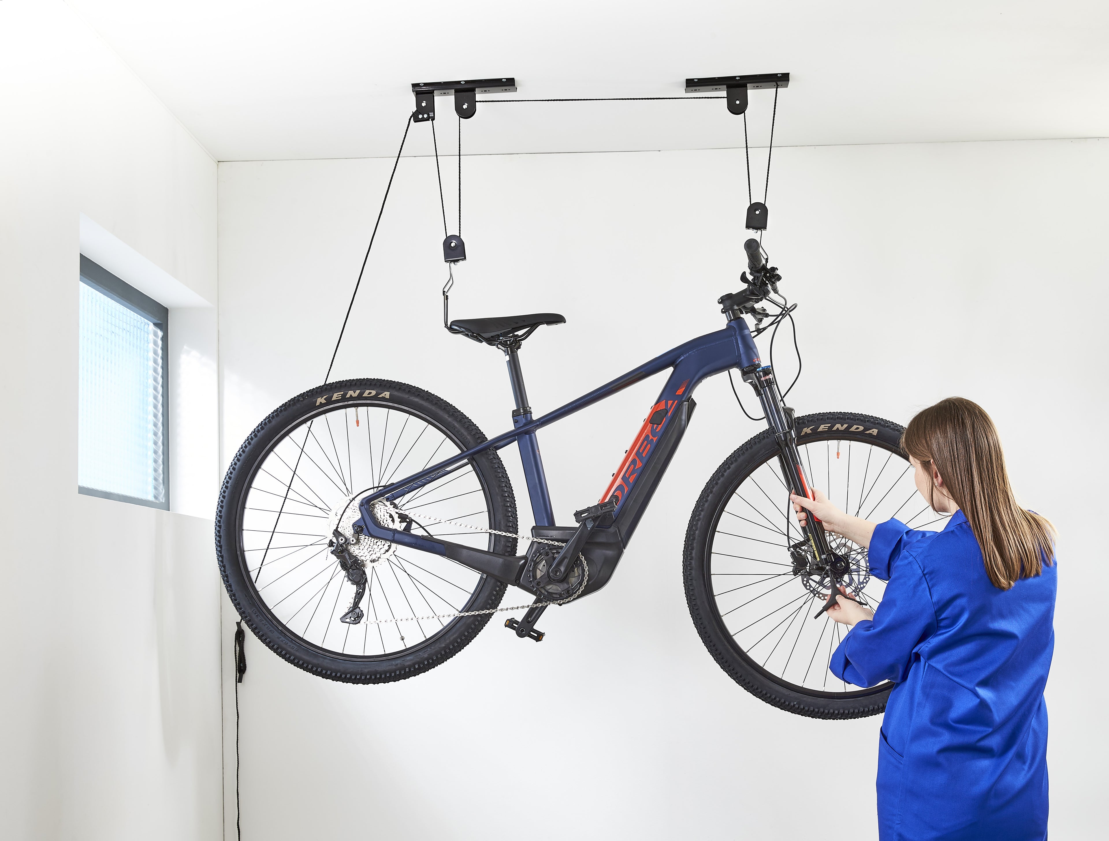 Hebegerät für Fahrrad