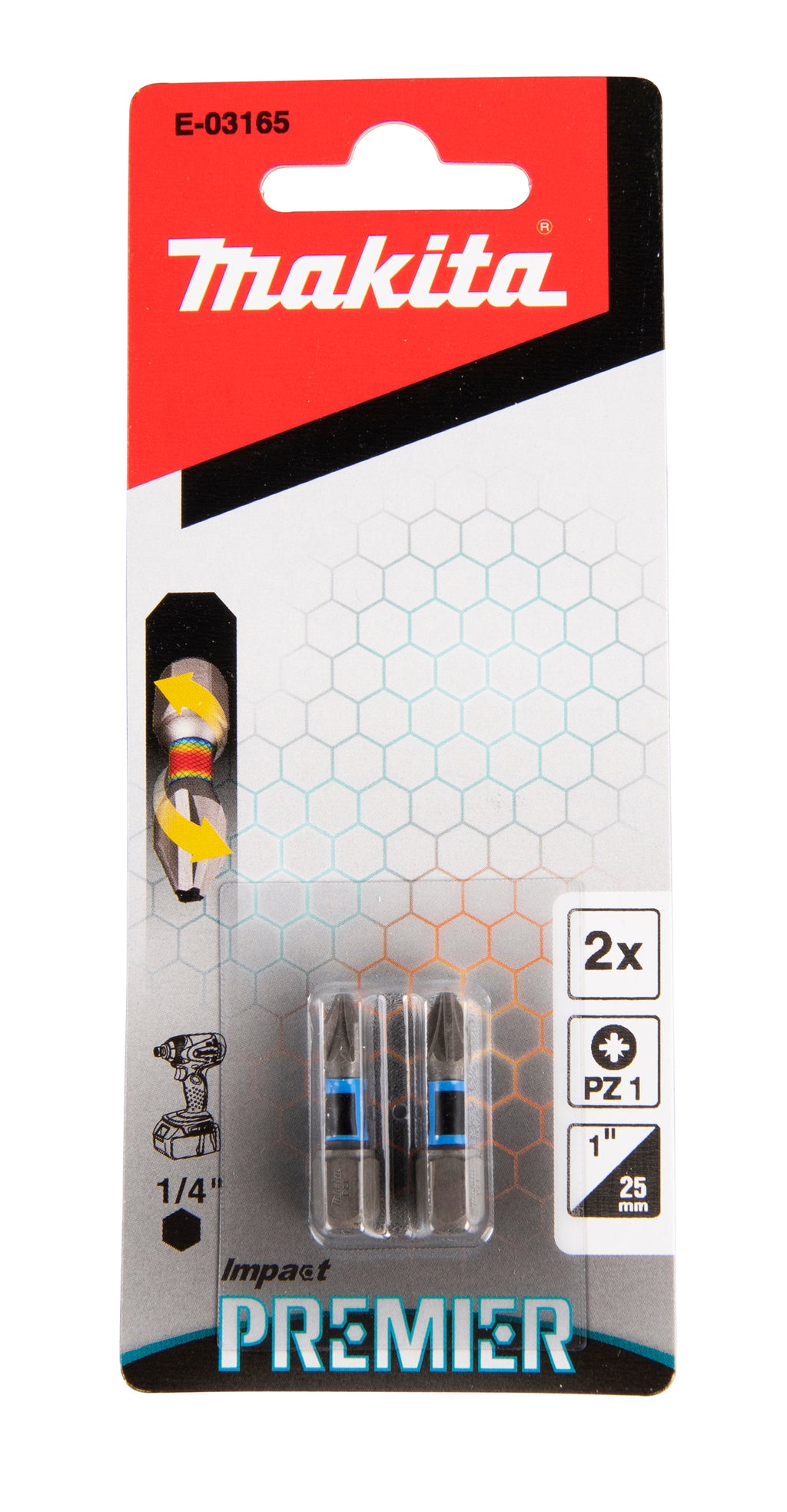 Impact Premier Bits PZ1 25 mm