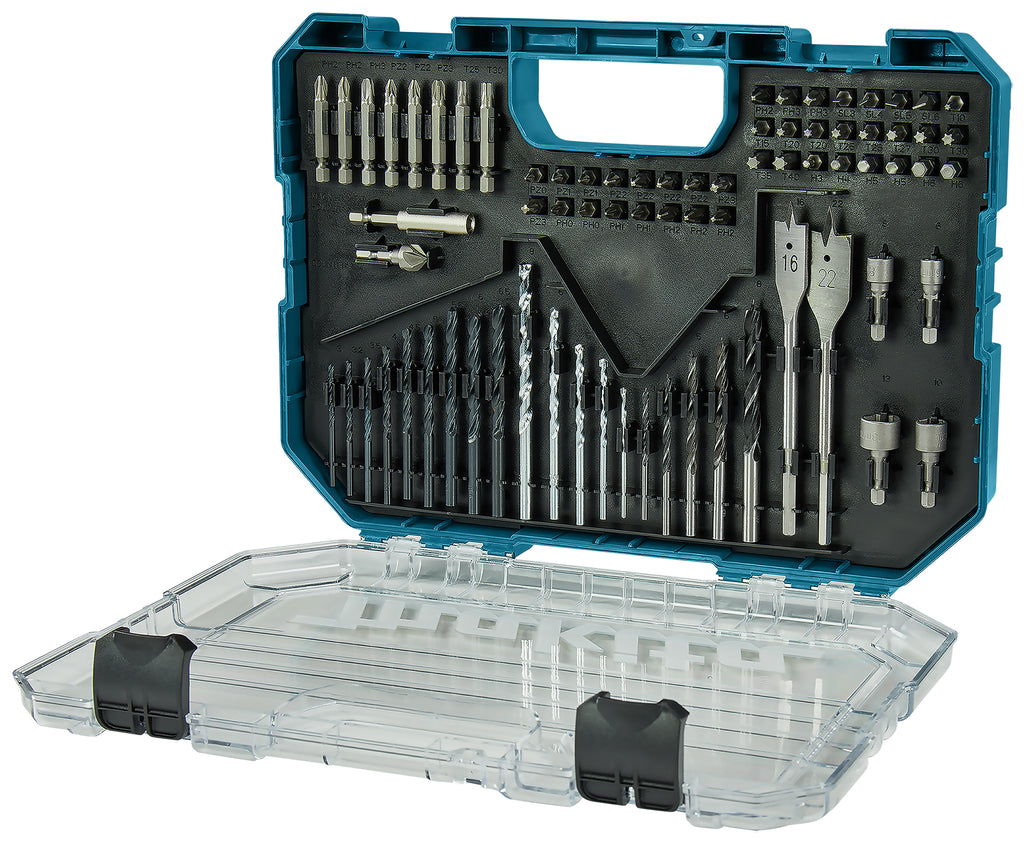 Bohrer- und Bitset 75 tlg.