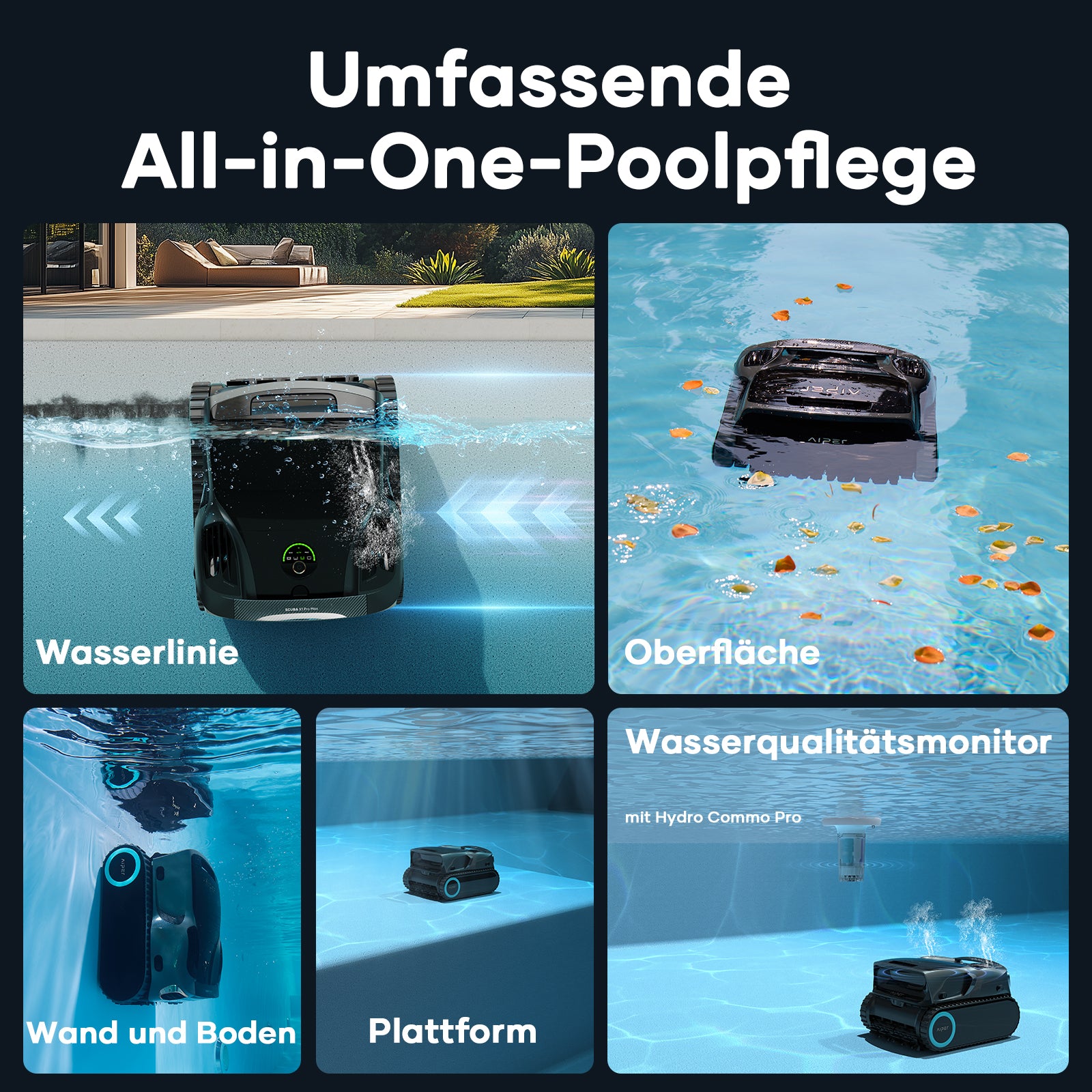 Akku-Poolsauger Scuba X1 Pro Max