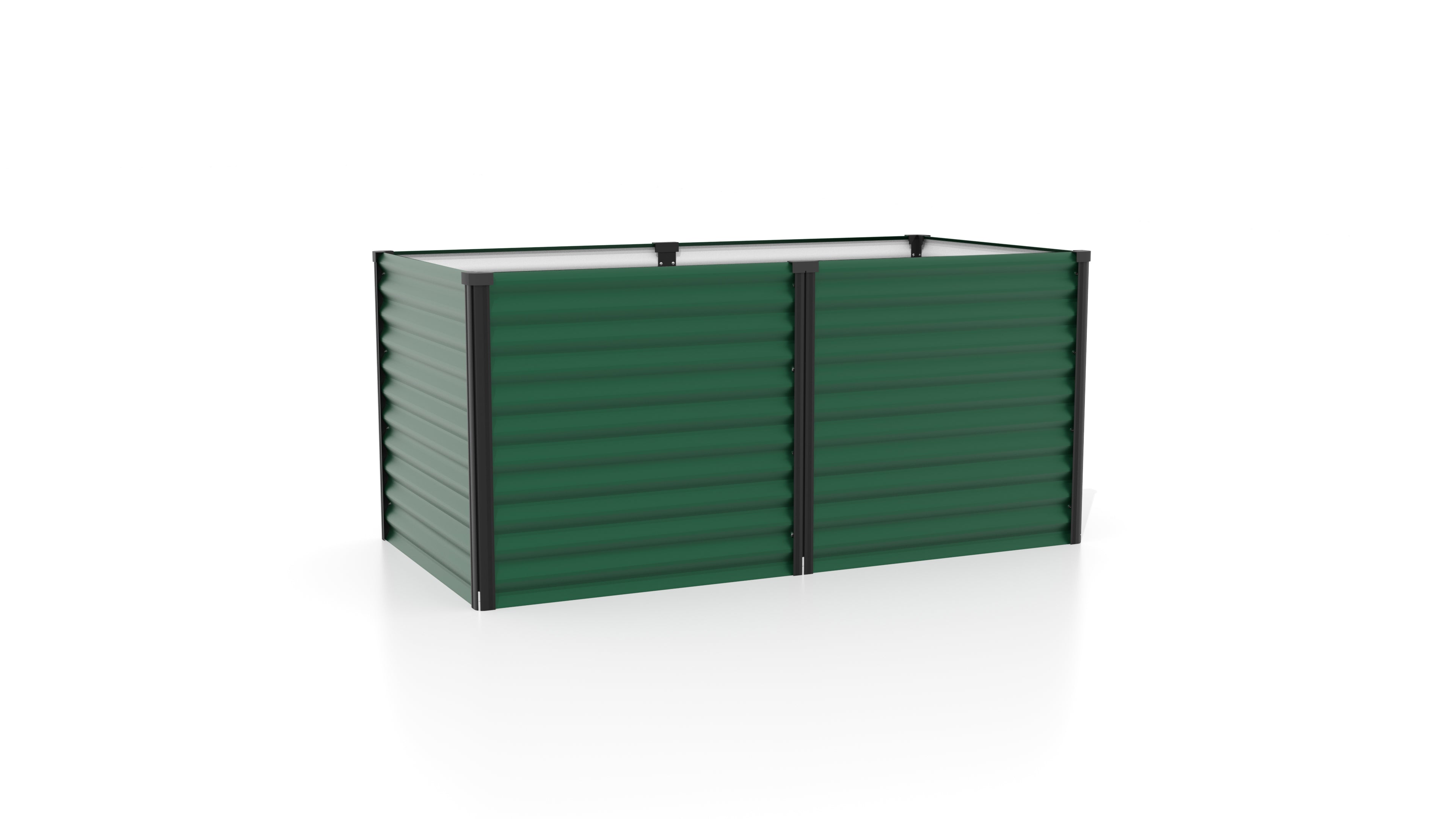 Hochbeet Linus 858, seegras/schwarz - Set