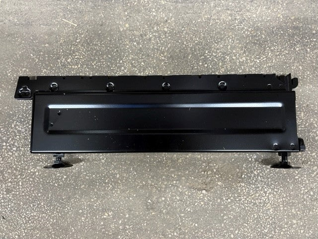 Fussteil 47 cm nieder schwarz