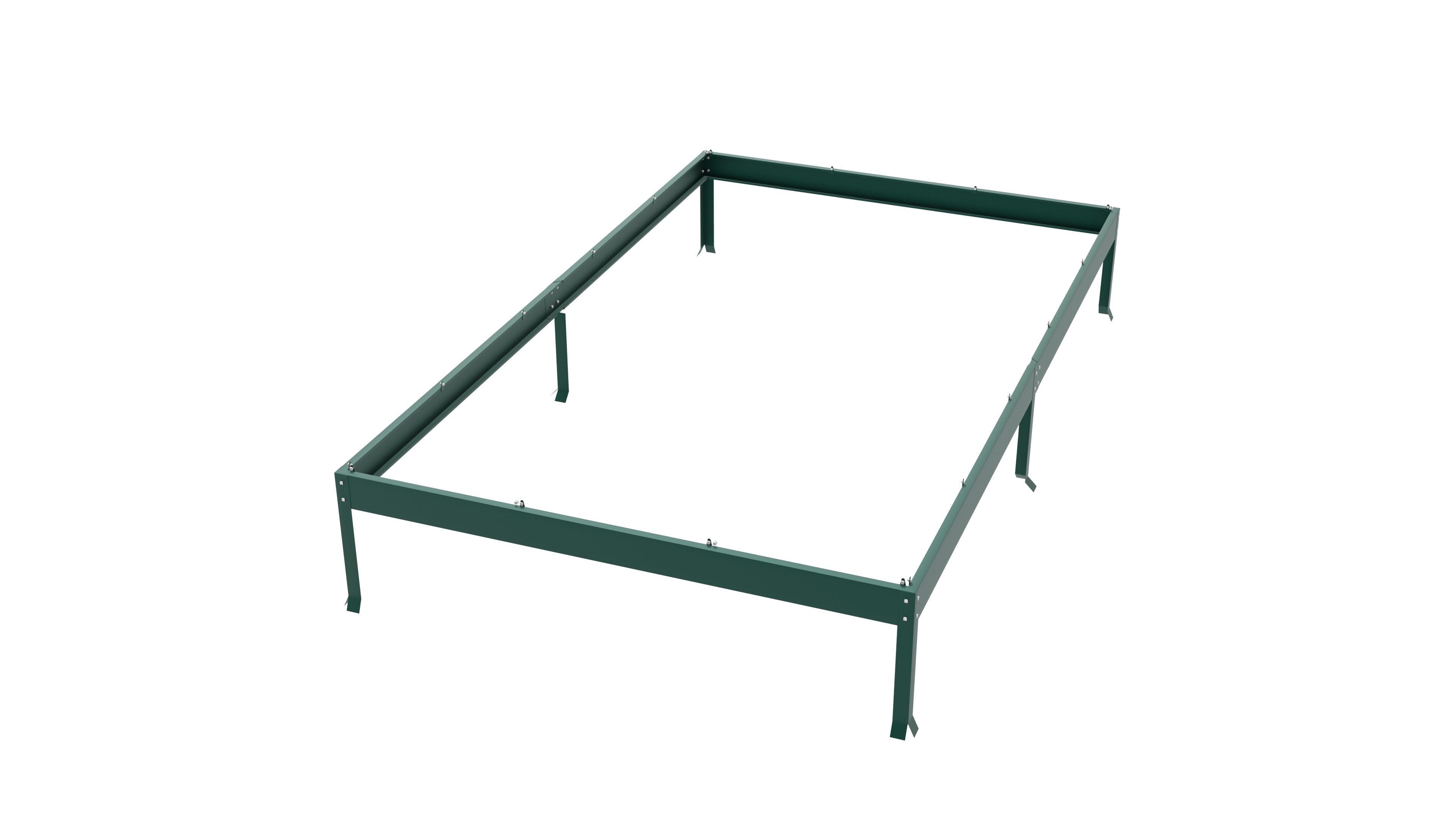 Gewächshaus Comet 6200 HKP4mm, smaragd - Set