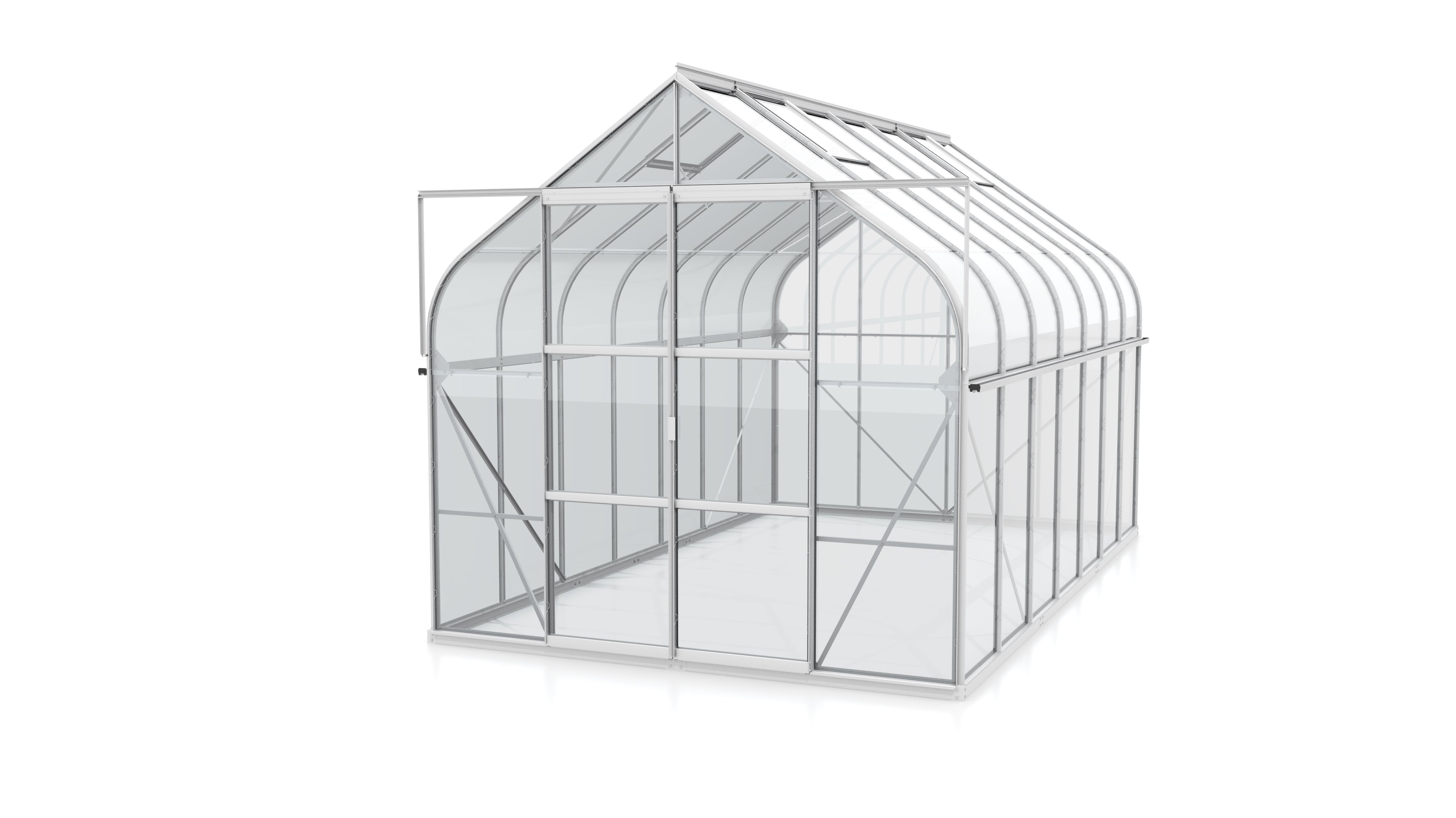 Gewächshaus Diana 11500 ESG3mm - Set