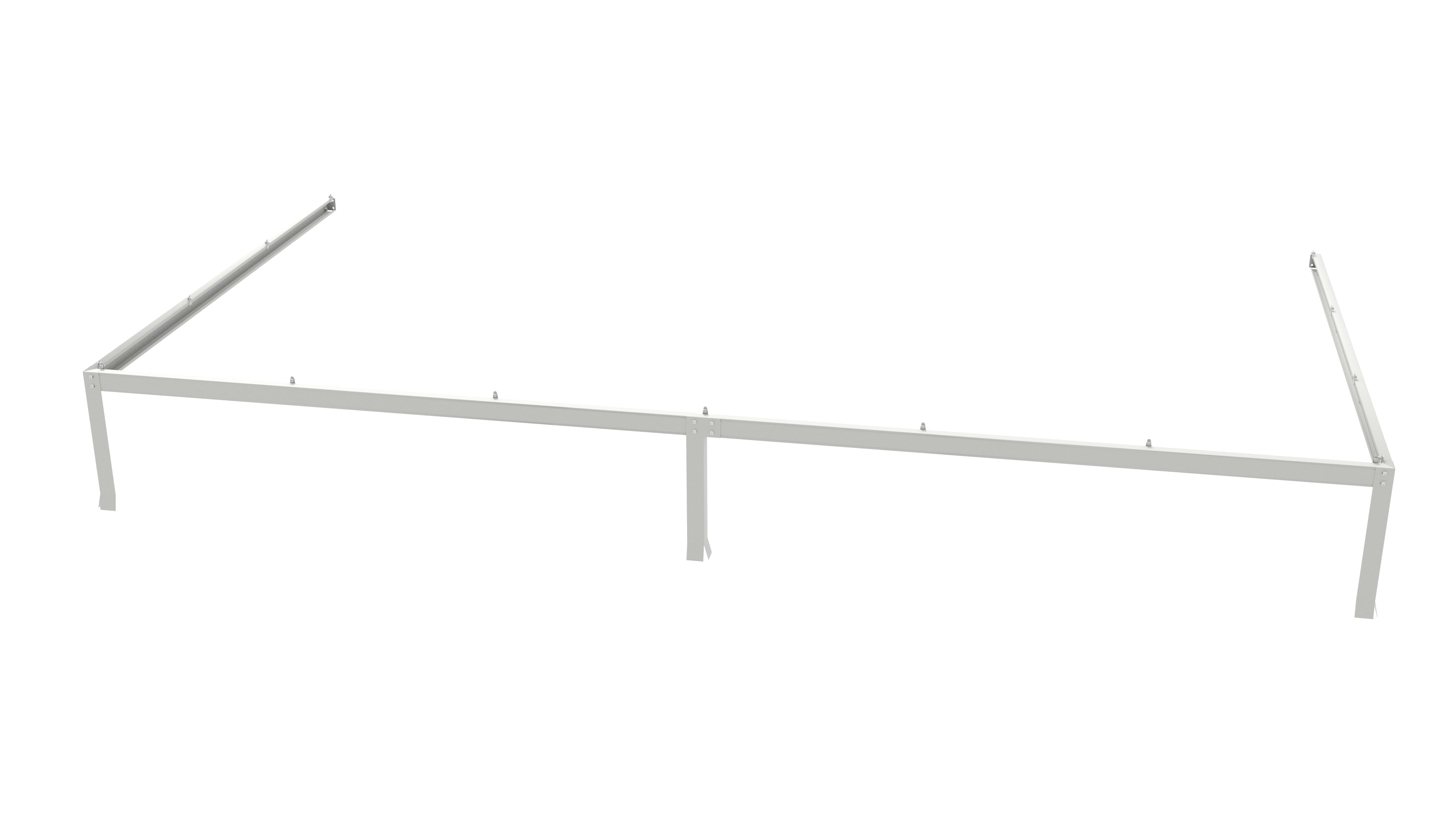 Gewächshaus Ida 7800 HKP 4mm, schwarz - Set