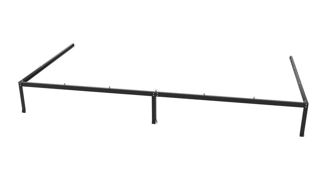 Gewächshaus Ida 7800 HKP 6mm, schwarz - Set