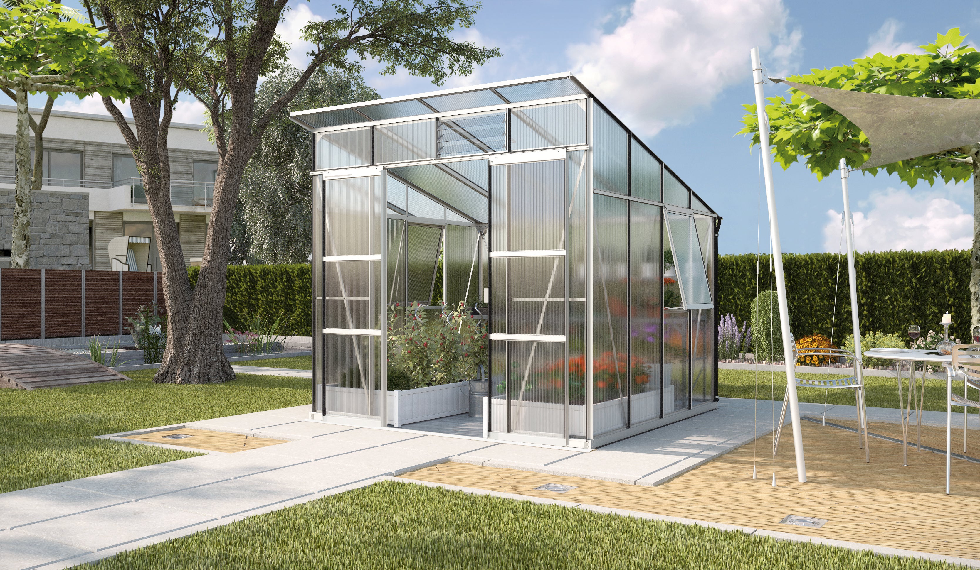 Gewächshaus Playa 7600 HKP6mm