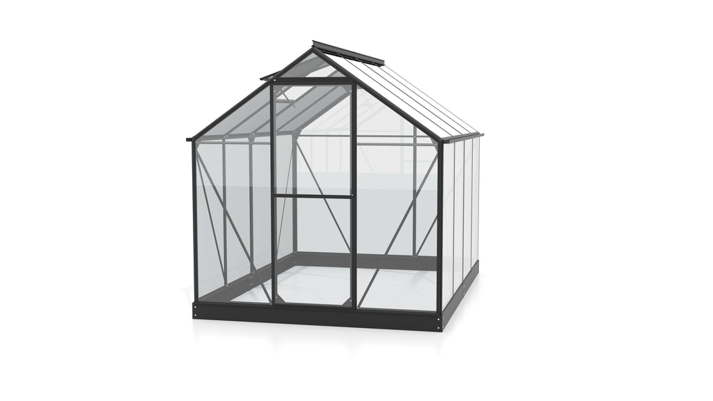 Gewächshaus Triton 5000 ESG 3mm, schwarz - Set