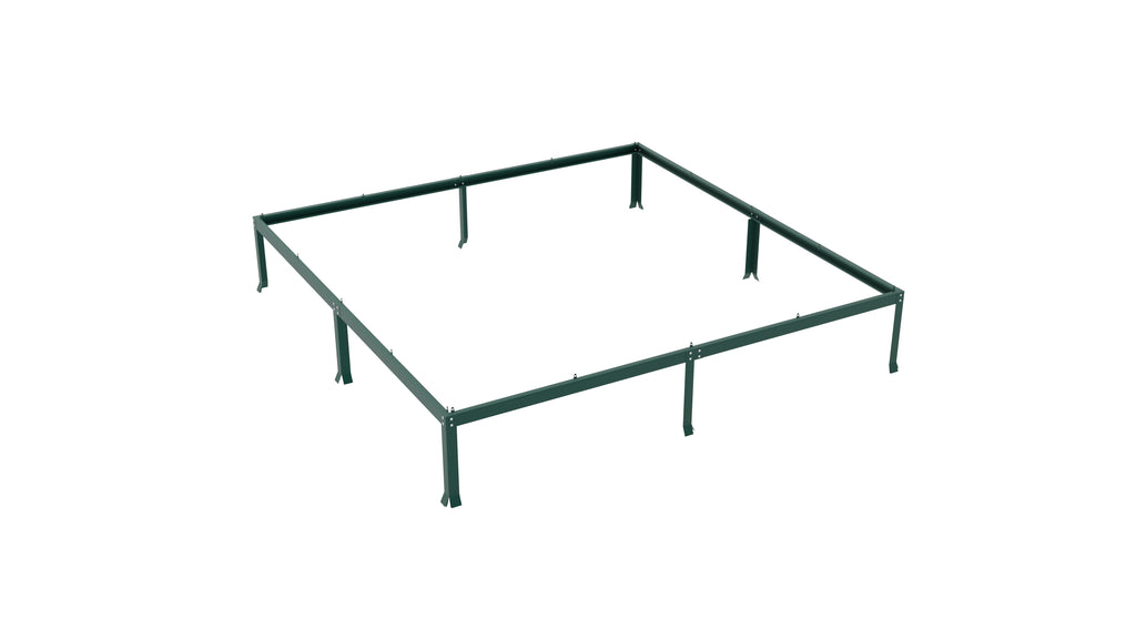 Gewächshaus Uranus 6700 ESG 3mm, smaragd - Set