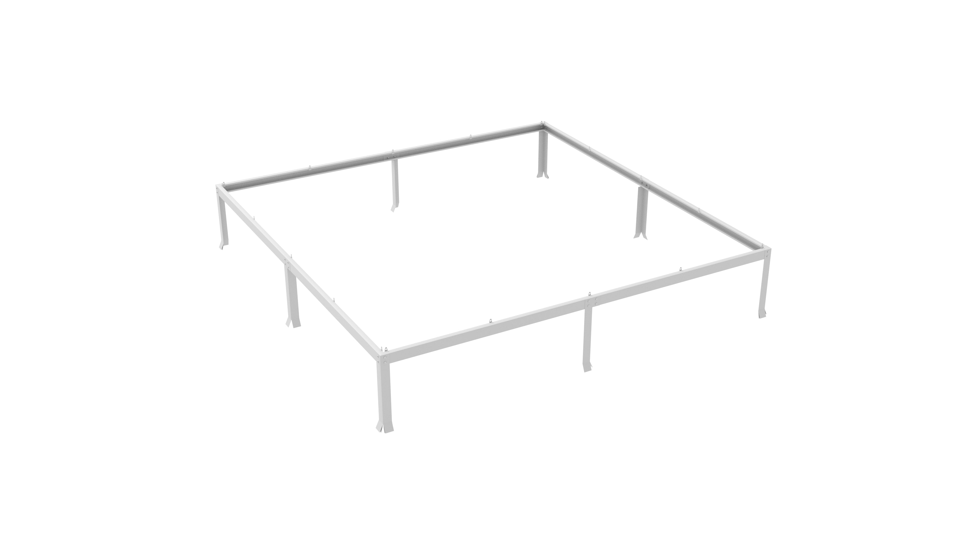 Gewächshaus Uranus 6700 HKP 6mm - Set