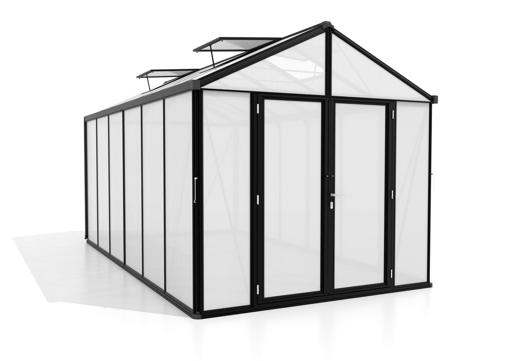 Gewächshaus Zeus Comfort 11900 HKP 16mm, schwarz