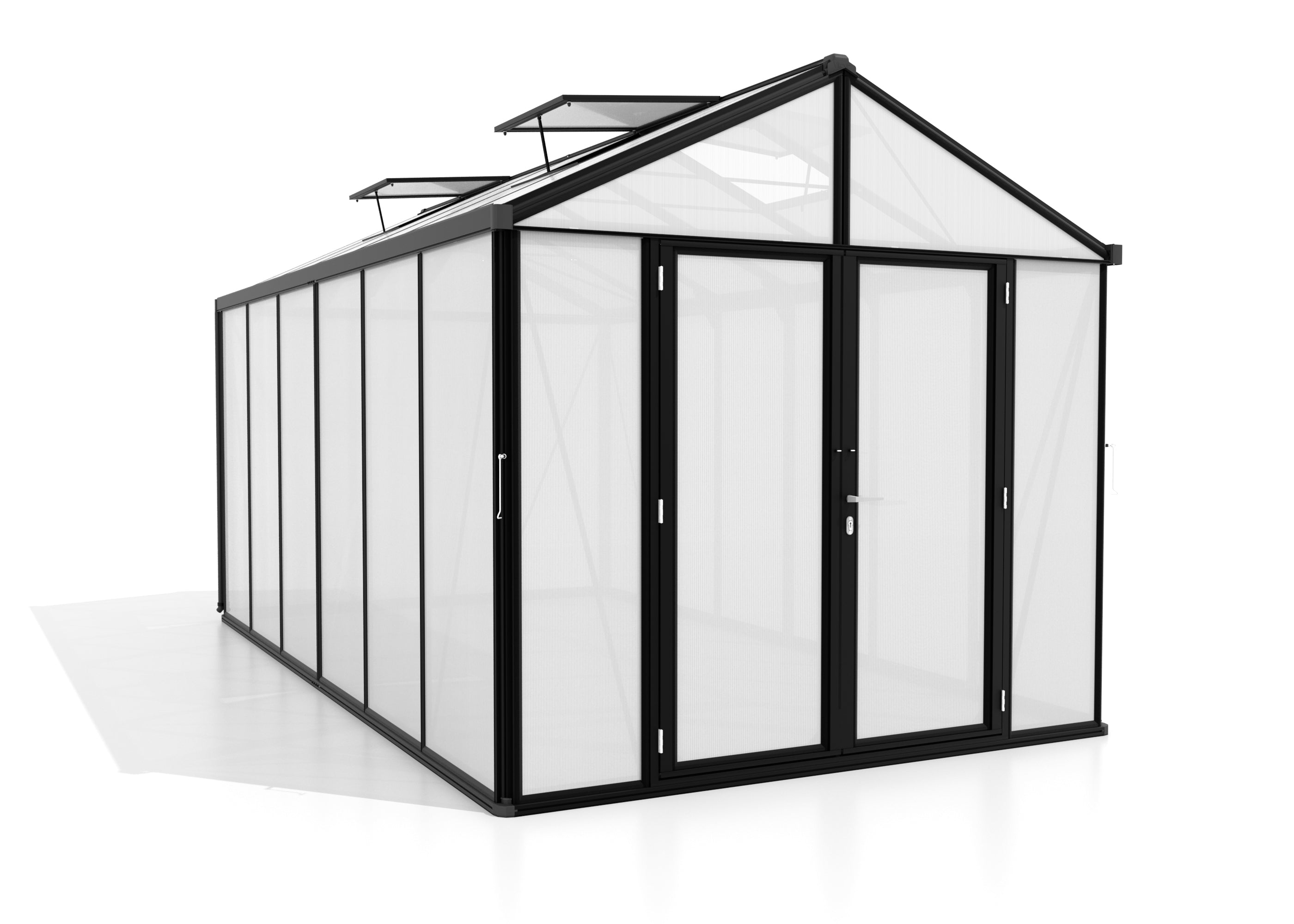Gewächshaus Zeus Comfort 11900 HKP 16mm, schwarz