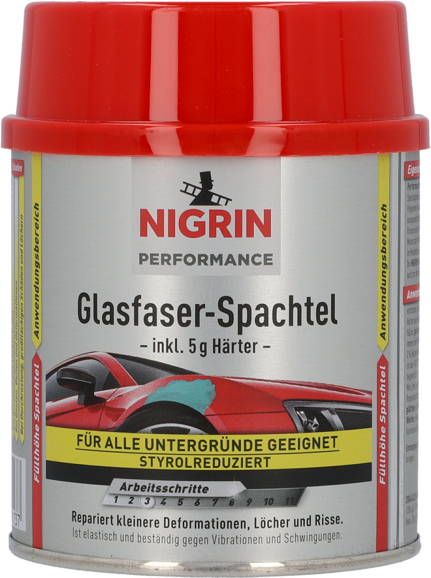 Performance Glasfaser-Spachtel 250g 2-teilig