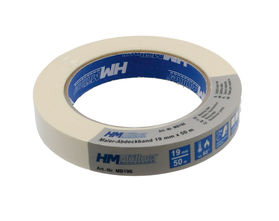 Maler-Abdeckband 19 mm x 50 m