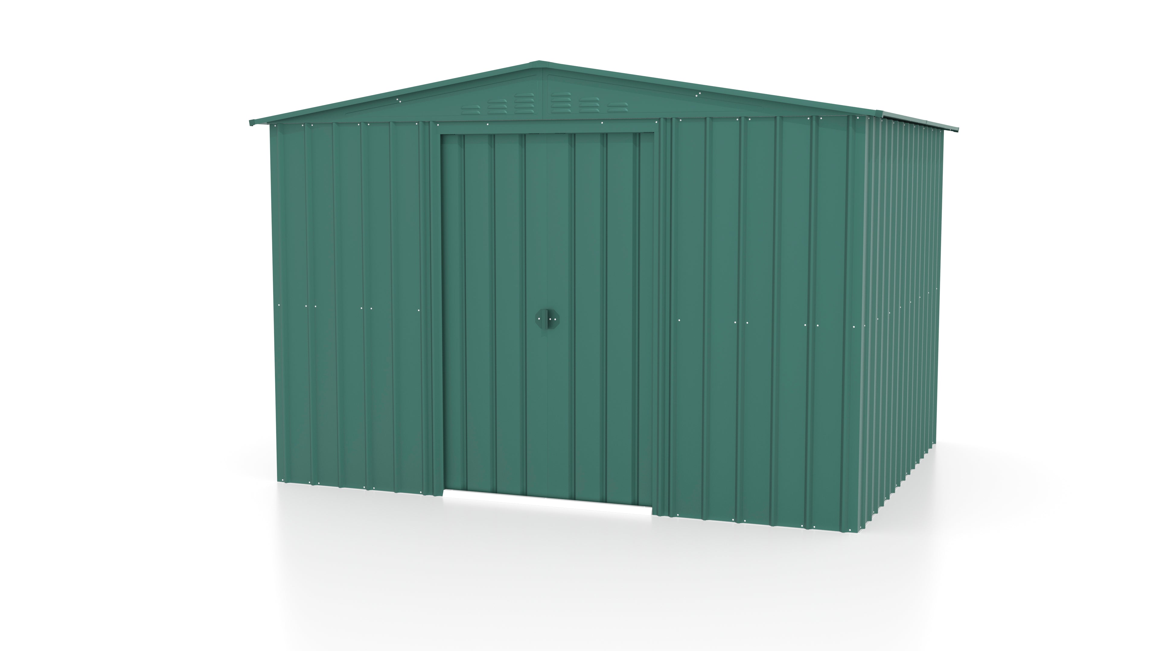 Metallgerätehaus Gartenmanager Dream 108, jade - Set