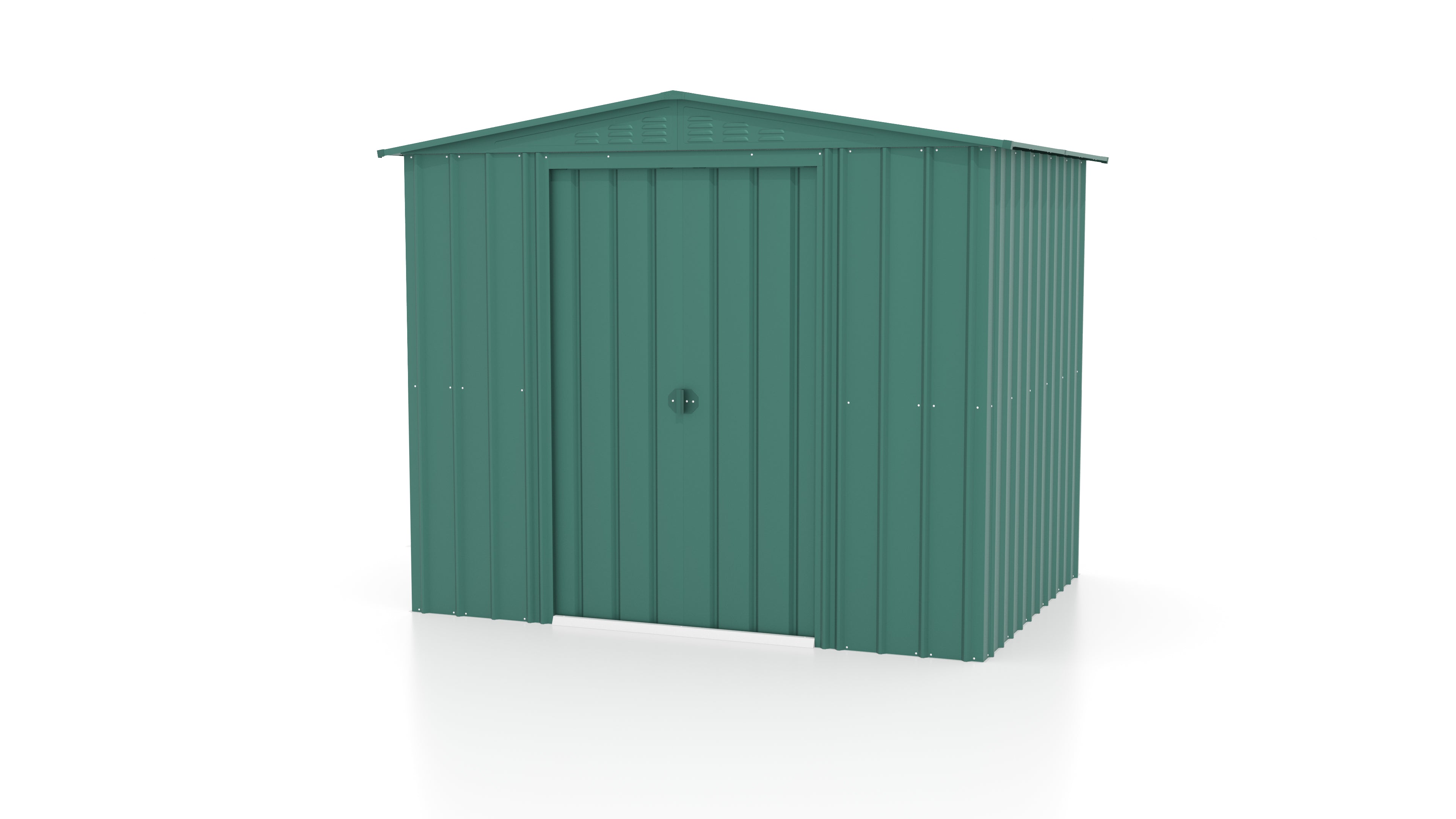 Metallgerätehaus Gartenmanager Dream 86, jade - Set