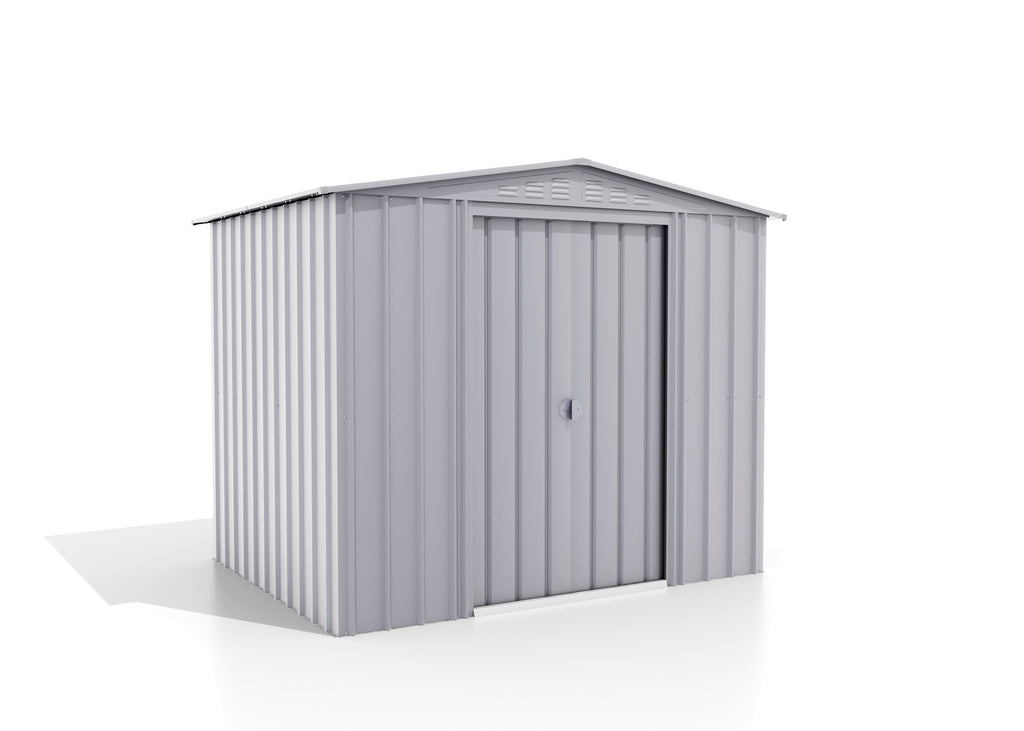 Metallgerätehaus Gartenmanager Dream 86, silber metallic - Set