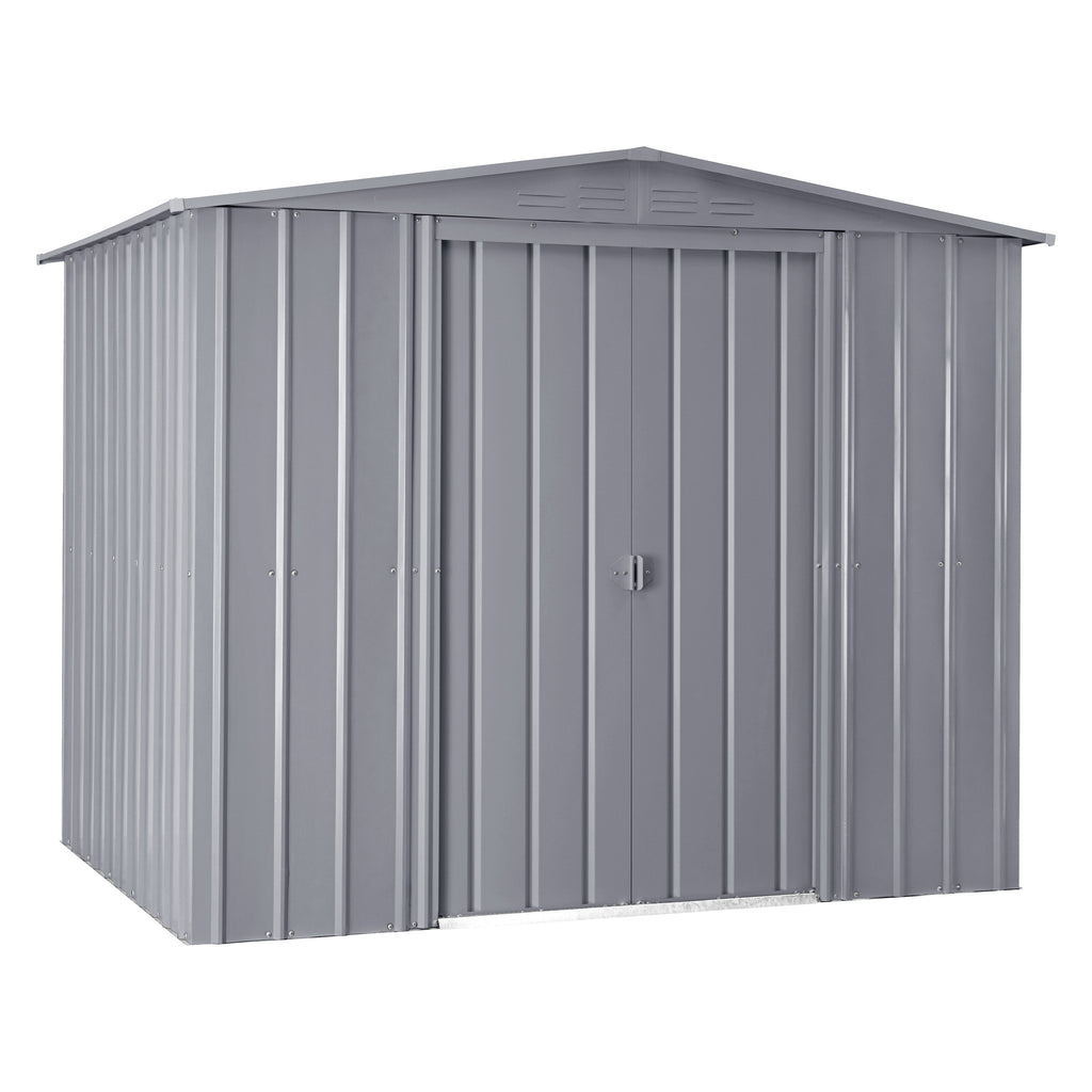 Metallgerätehaus Gartenmanager Dream 88, silber metallic - Set