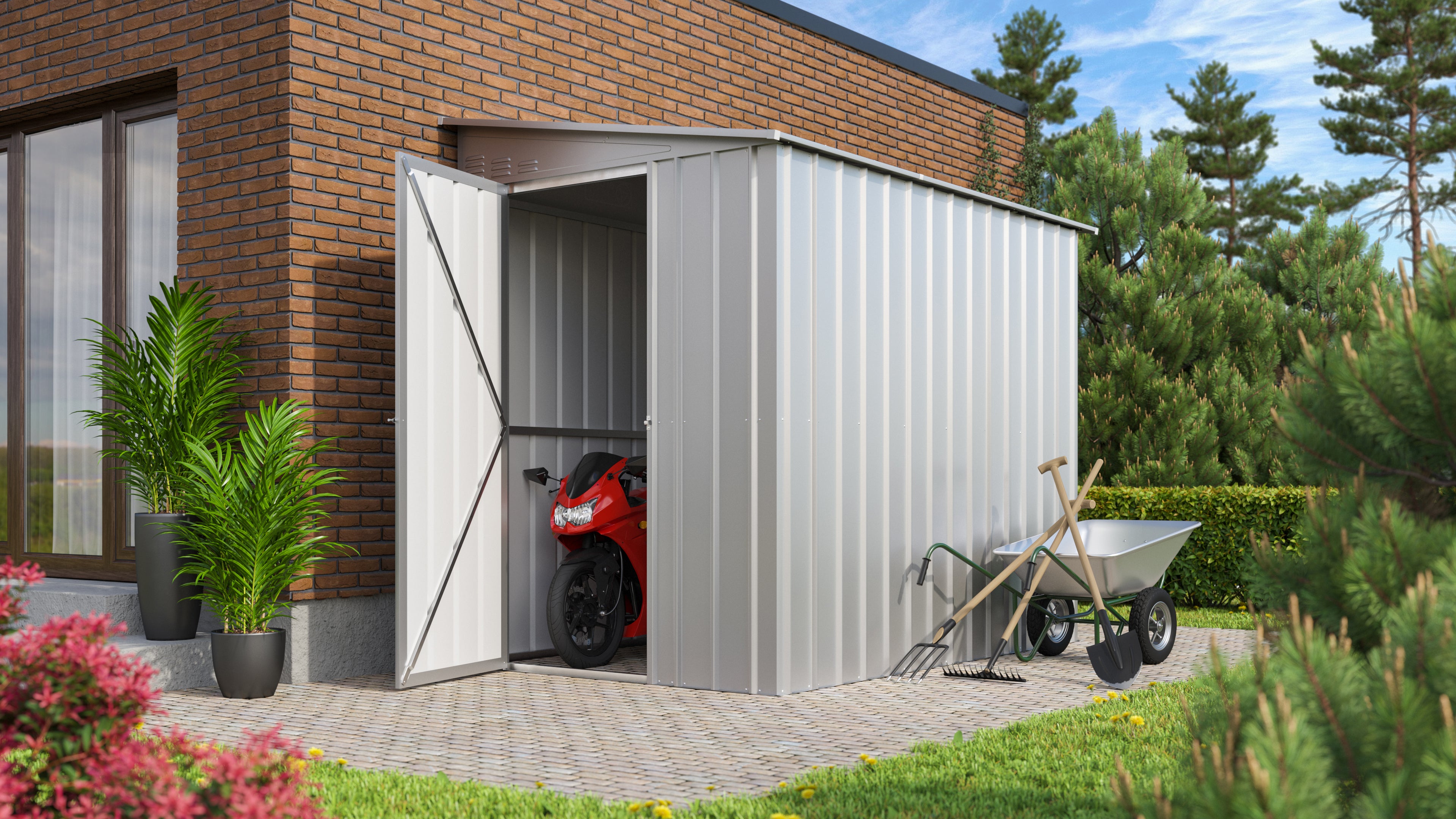 Wand-Zierde Leanto 58