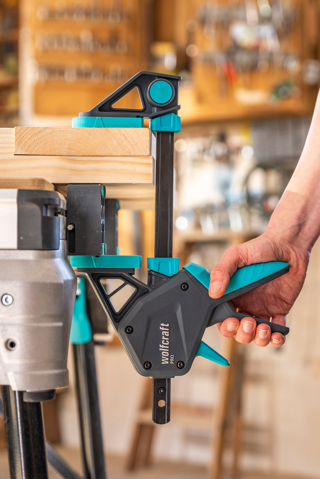 1 Einhandzwinge - PRO ERGO - 300 mm