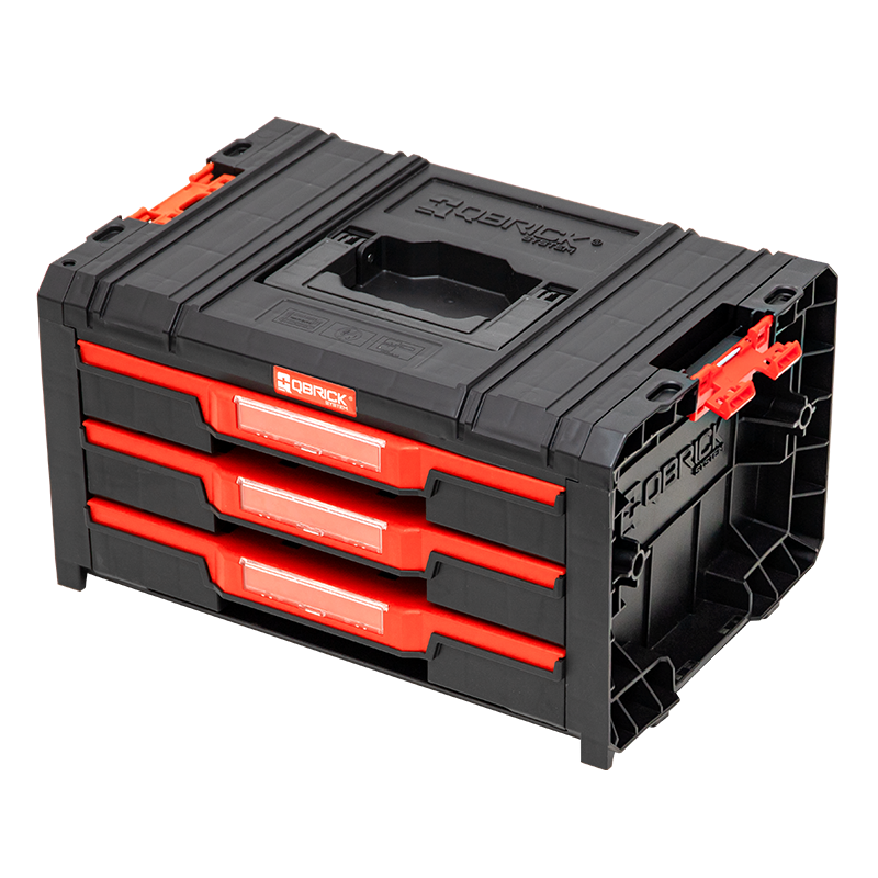 Werkzeugkoffer 3 Laden Qbrick System PRO Drawer3 2.0