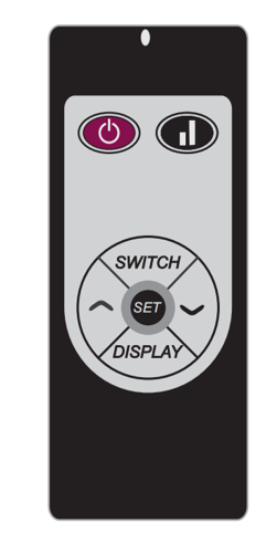 Infrarot-Dunkelheizstrahler mit Wifi SHXDS1800WF