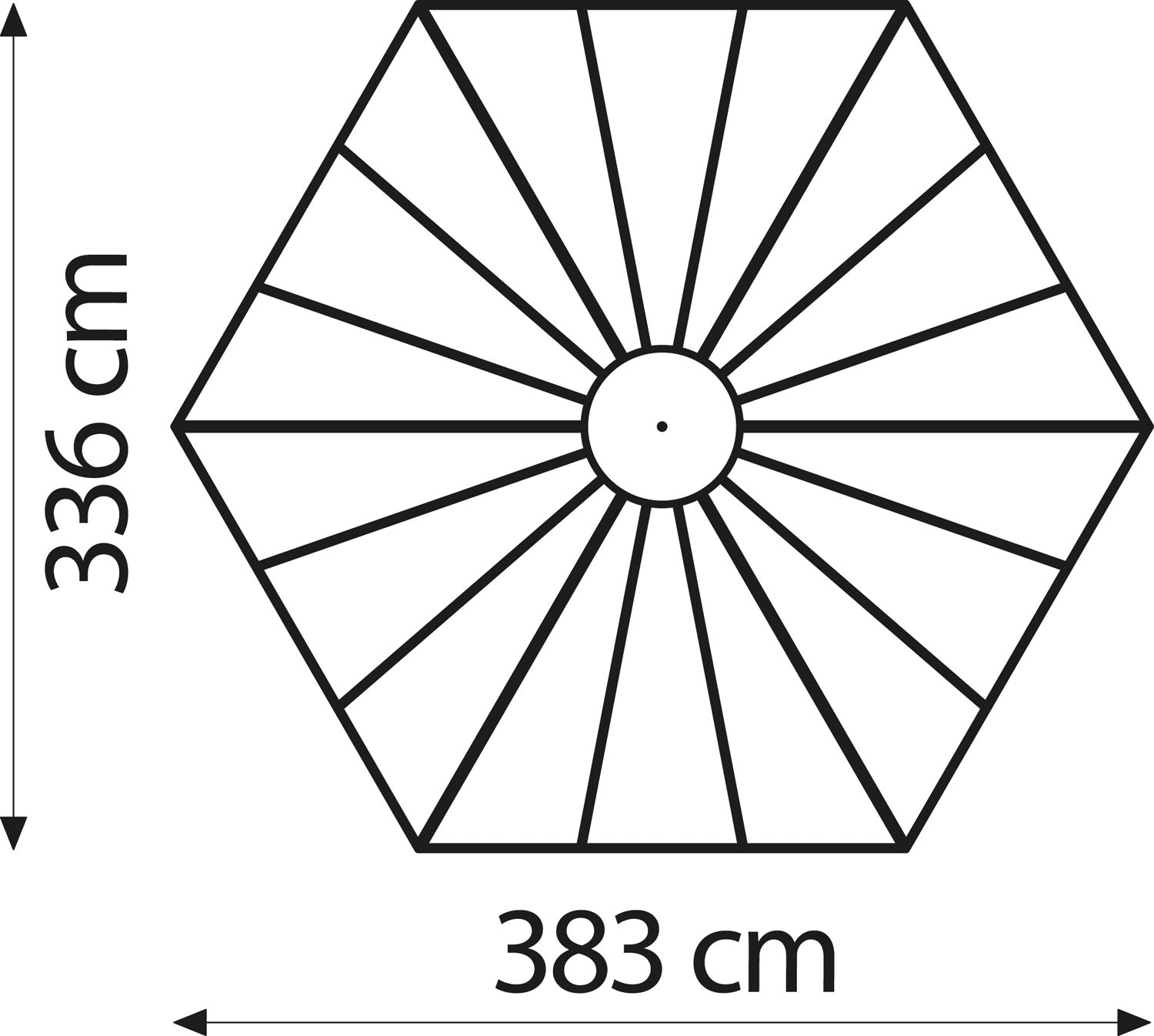 Gewächshaus Hera 9000 ESG/HKP