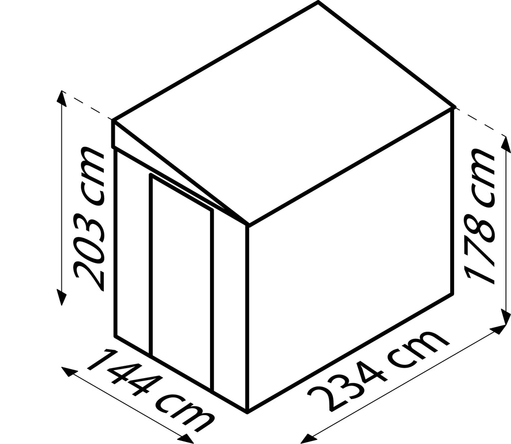 Wand-Zierde Leanto 58