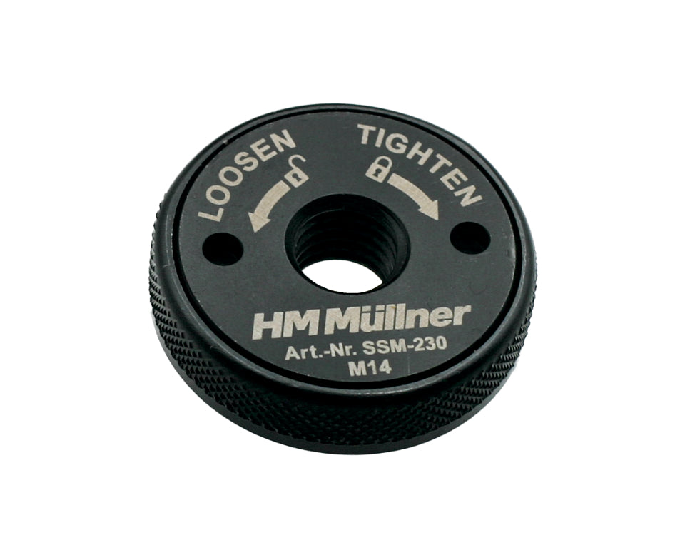Schnellspannmutter für Winkelschleifer bis 230 mm