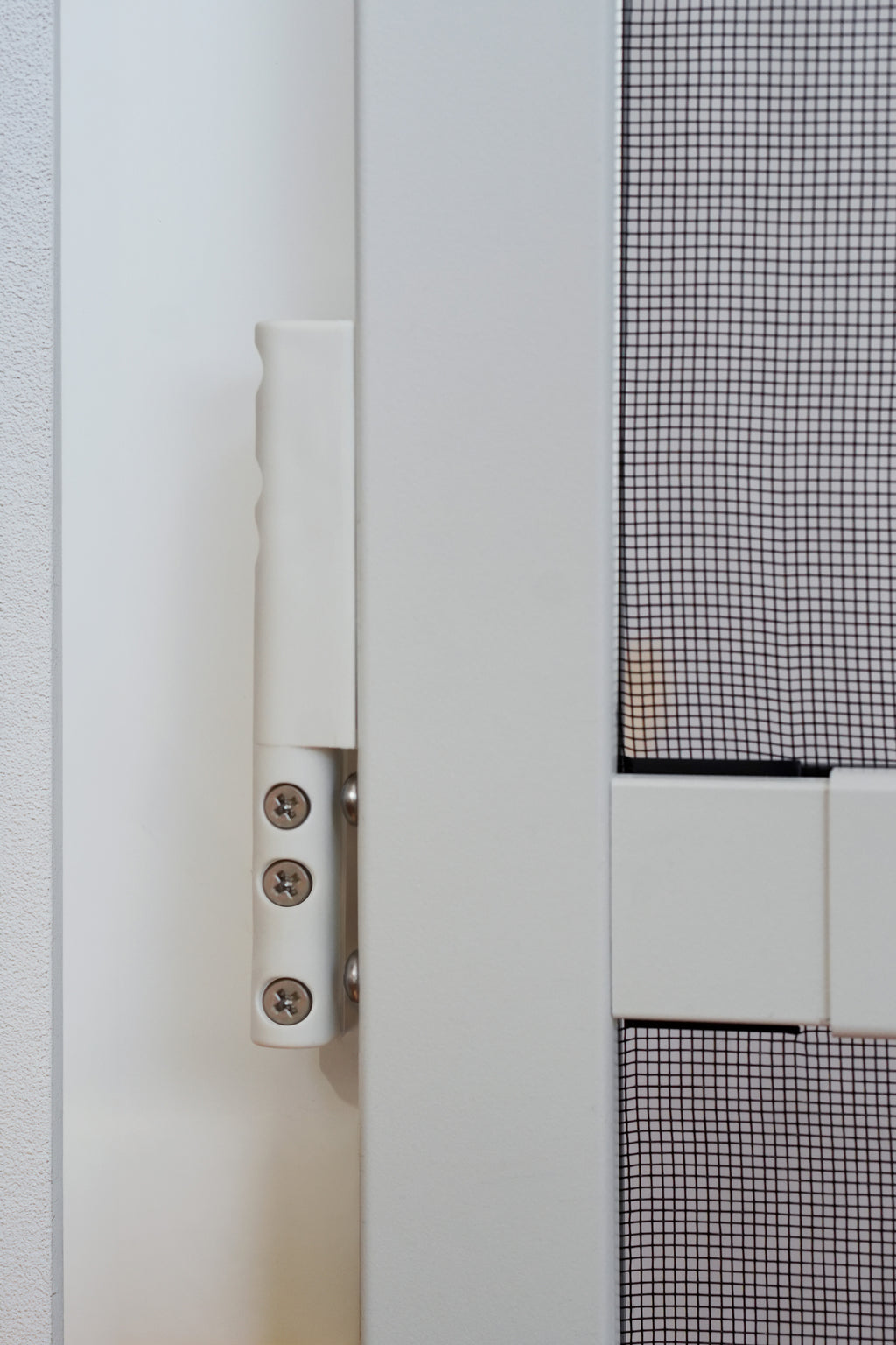 Insekten-Klapptür 100 x 210 cm Weiß