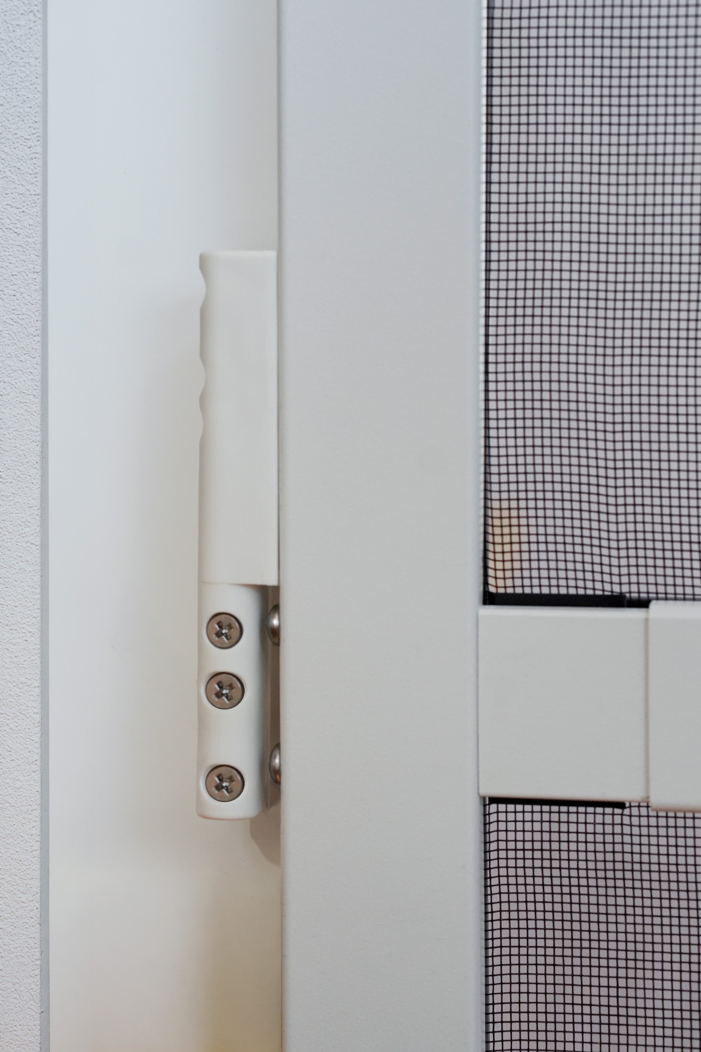 Insekten-Klapptür 100 x 210 cm Weiß