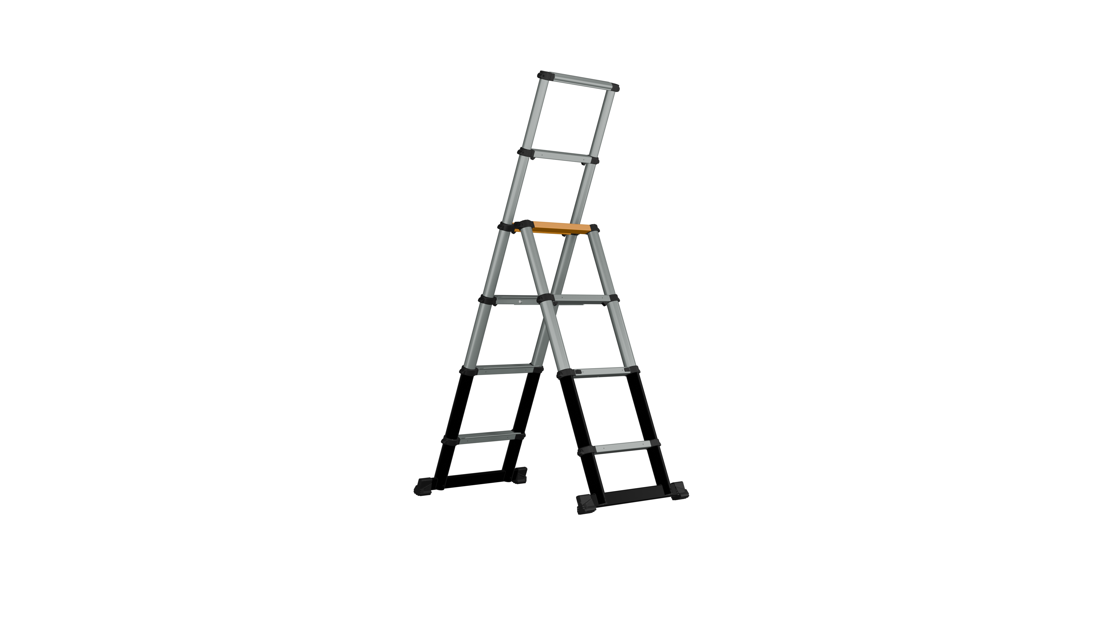 Alu-Teleskop-Trittleiter 1.75 m - 6 Stufen