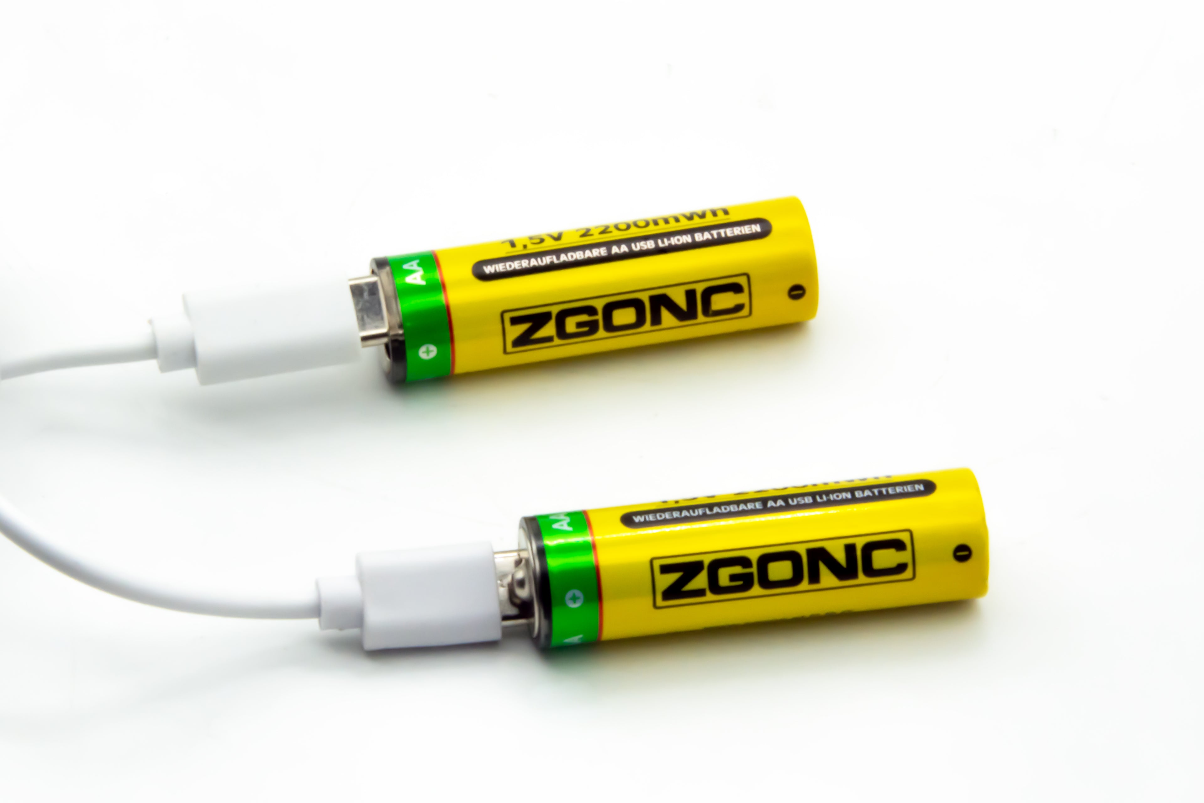 Akku-Batterie AA mit USB-C