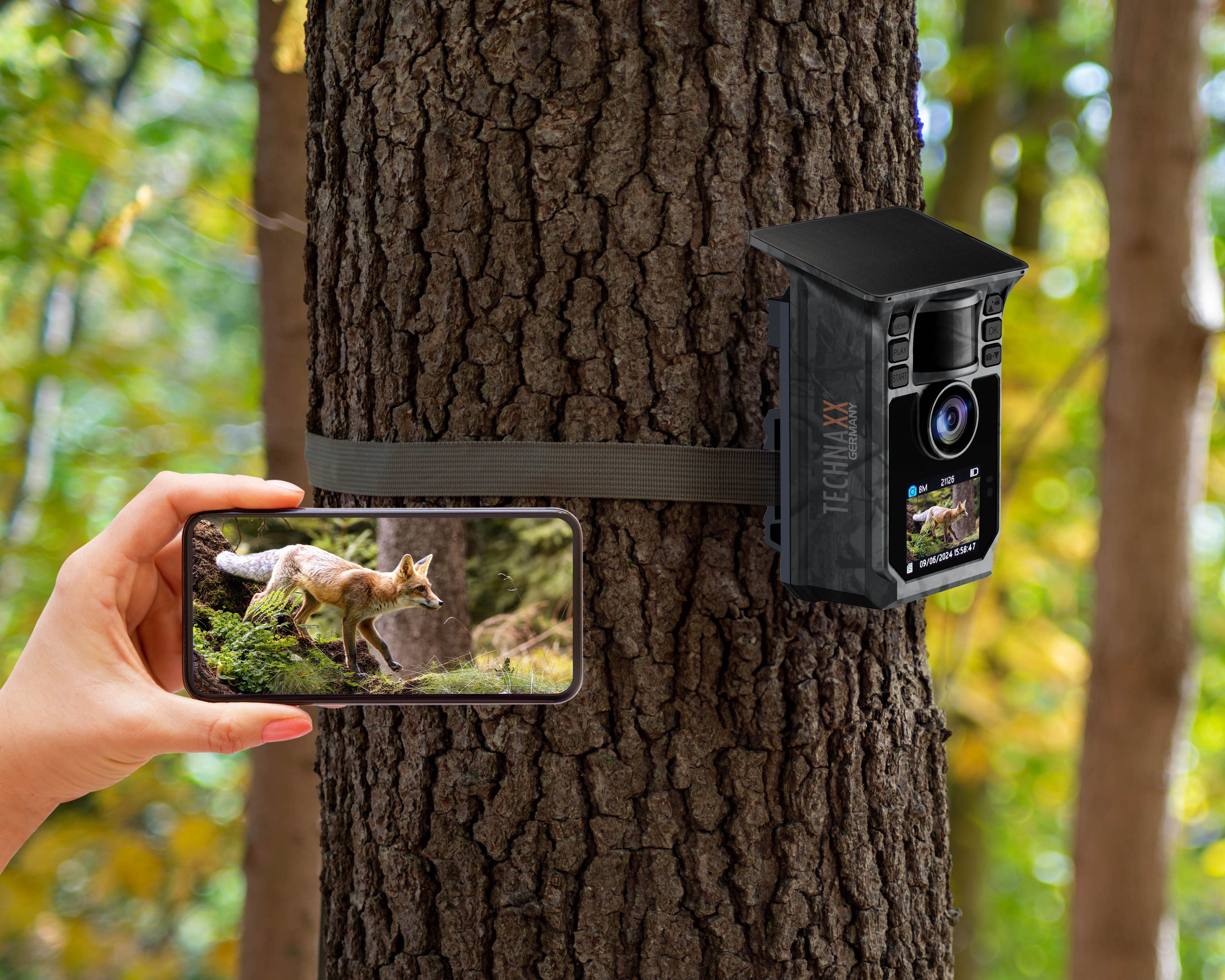 Solar Wifi Wildkamera TX-326