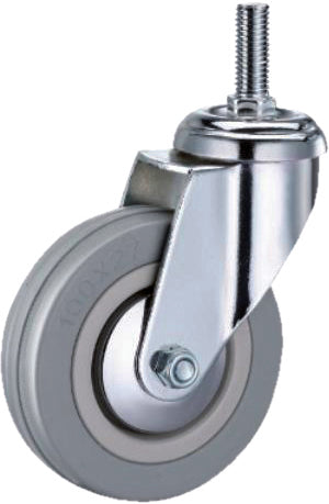 App-Lenkrolle PVC 120 mm, M12 Gewinde