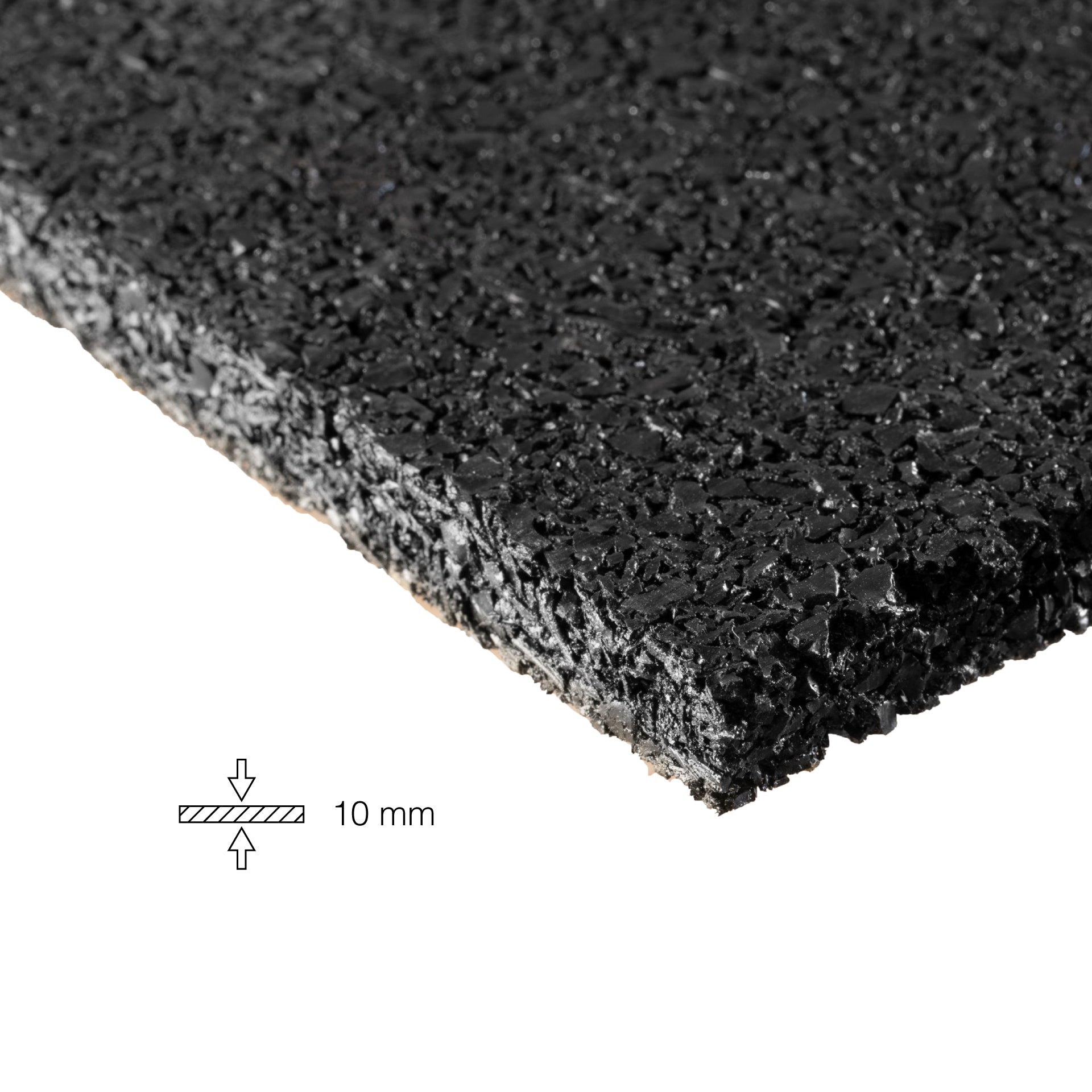 Antivibrationspad 100 x 100 x 10 mm