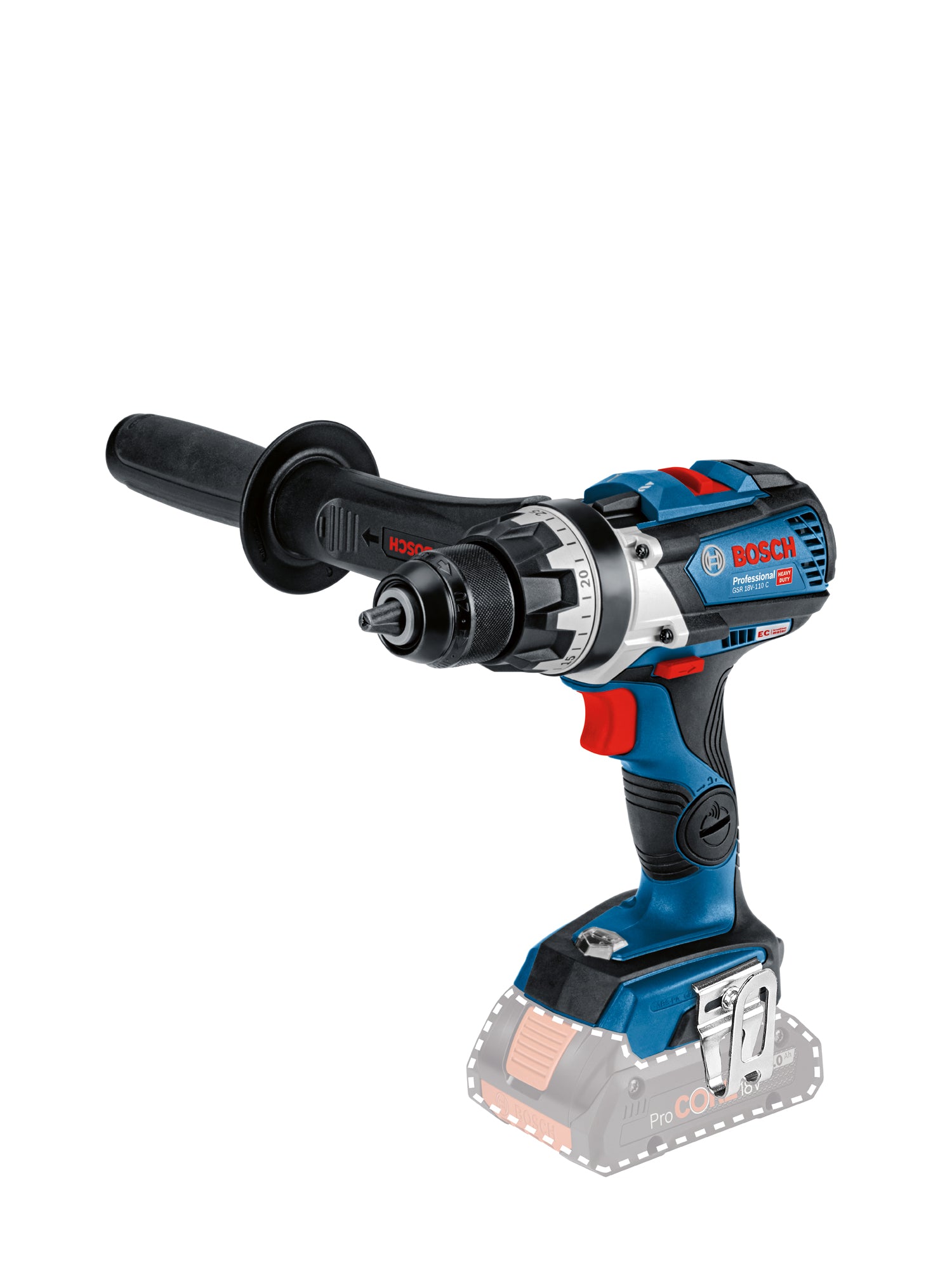 Akku-Bohrschrauber GSR 18V-110 C Professional
