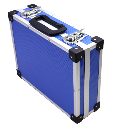 Alukoffer blau