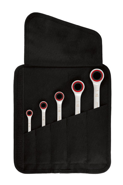 Ratschenschlüssel-Set, 5-teilig