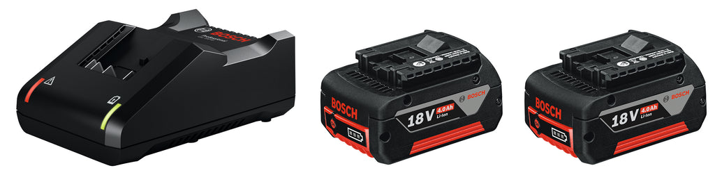 18V Doppel-Starterset 2 x 4,0 Ah