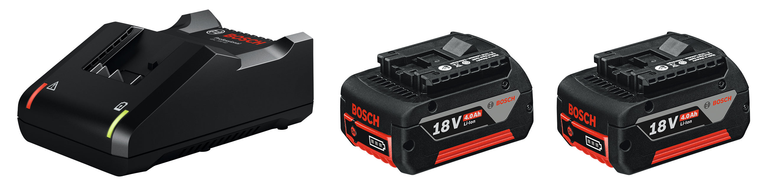 18V Doppel-Starterset 2 x 4,0 Ah