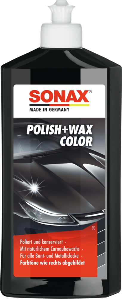 Polish+Wax Color schwarz